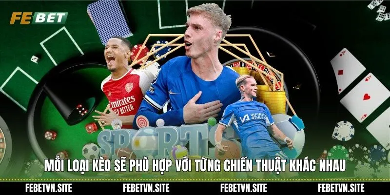 Mỗi loại kèo sẽ phù hợp với từng chiến thuật khác nhau